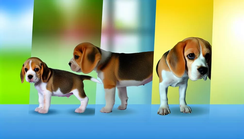 groeistadia van beagles