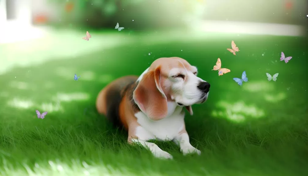 beagle als rustige huisgenoot